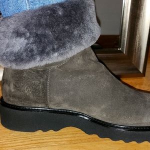 Aquatalia suede boots